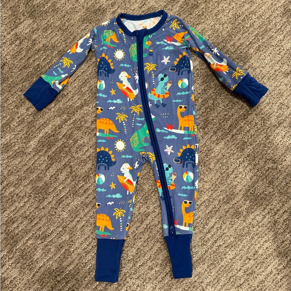 Dinosaur bamboo pajamas